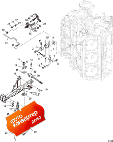 Throttle Lever And Shift Shaft (����� �������� � ������������� ���)