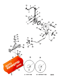 Throttle Lever And Shift Shaft (����� �������� � ������������� ���)