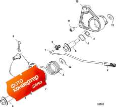Throttle Linkage, Big Tiller Gas Assist ( age, Big Tiller Gas Assist)