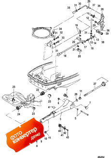 Throttle Linkage/steering Handle (����������� ��������age / �������)