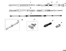 Throttle/shift Cable (�������� / ������ ������������)