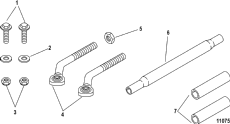 Tie Bar Kit-dual (889450a01) (Tie Bar Kit-dual (889450a01))