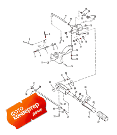 Tiller Handle And Throttle Linkage (������� � ����������� ��������age)