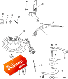 Tiller Handle Kit Components (821455a13 /a17) (   Components (821455a13 / a17))