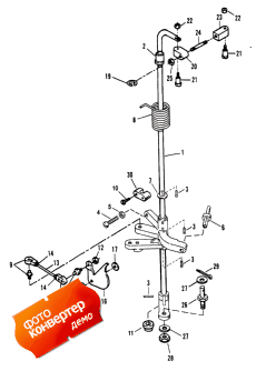Towershaft And Throttle Linkage (Tower��� � ����������� ��������age)