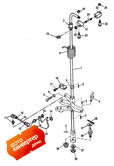 Towershaft And Throttle Linkage (Tower��� � ����������� ��������age)