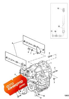 Transmission And Related Parts (inboard) (����������� � Related Parts (inboard))