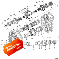 Transmission (v-drive) (inboard) (p. 2/2) (����������� (v-drive) (inboard) (p. 2 / 2))