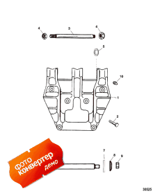 Transom Bracket Assembly (��������� ������ Assembly)