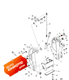 Transom Bracket (electric) (  (electric))