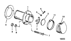 Transom Exhaust Kit (3 Inch) (Transom  Kit (3 Inch))