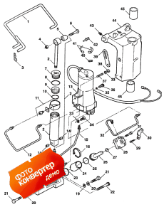 Trim & Tilt Assembly (f5h219-1) (Trim & Tilt Assembly (f5h219-1))