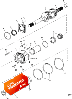 U Joint Assembly (U ����������� Assembly)
