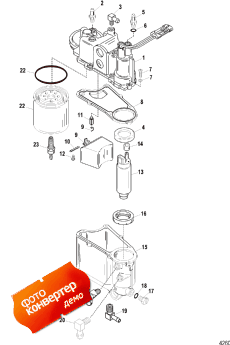 Vapor Separator Components, Sn 0e436767 And Below (�������������� Components, Sn 0e436767 � ����)