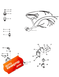 Wiring Harness & Electrical Components (thunderbolt V) (Wi   &   (thunder V))