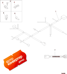 Wiring Harness And Clips (Wi������ ���� �������� � �����s)
