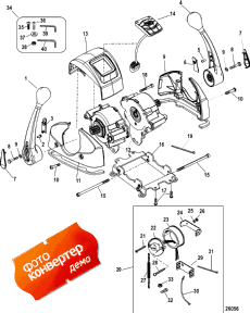 Yacht Control-dts, Dual Shift/throttle-console With Can Pad (Yacht ����������-dts, Dual ������������� / ��������-console With Can Pad)