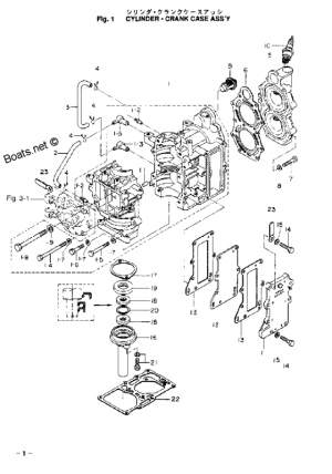 Cylinder crank assembly <br /> Cylinder crank assembly