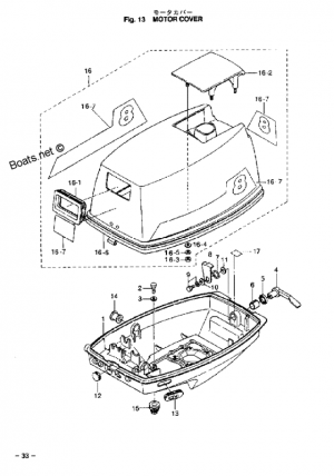   <br /> Motor cover