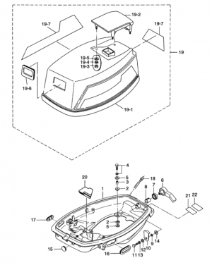 Motor cover <br /> Motor 
