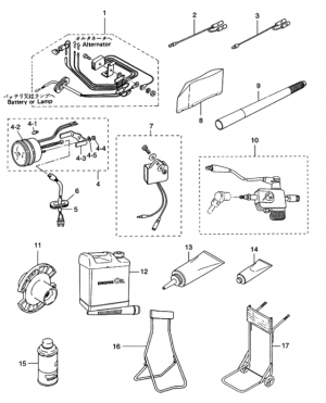 Optional parts (v) - accessories (2) <br />   (v) -  (2)