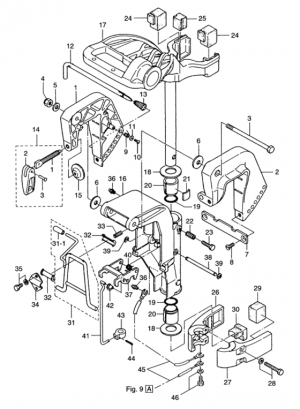 Bracket - reverse lock <br />  -   