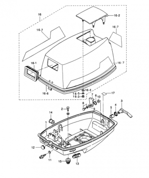 Motor cover <br /> Motor 