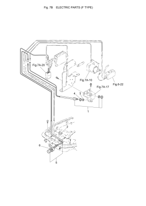 Fig-08   (F TYPE) <br /> Fig-08 Electric Parts (f Type)