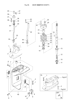 Fig-10 Gear Case (drive Shaft) <br /> Fig-10    (  )