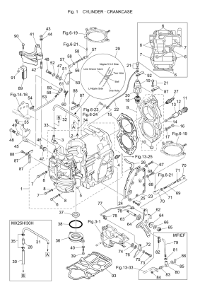 Fig-01   /   <br /> Fig-01 Cylinder / Crank Case