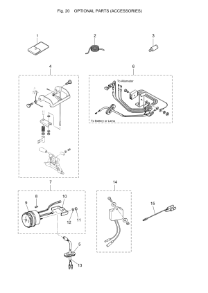 Fig-22     <br /> Fig-22 Optional Parts (accessories)