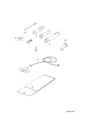 F-13 TOOL / OTHER PARTS <br /> F-13 Tool / Other Parts