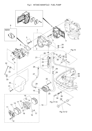 Fig-03   /   <br /> Fig-03 Intake Manifold / Fuel Pump