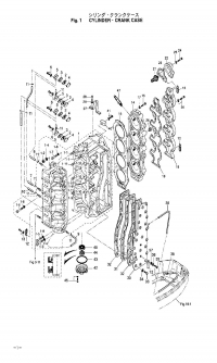 Cylinder, Crank Case Assy <br /> ,  Case  