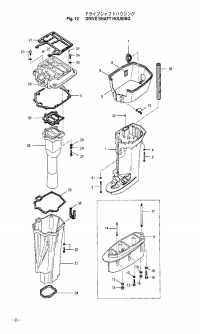 Drive Shaft Housing <br />   