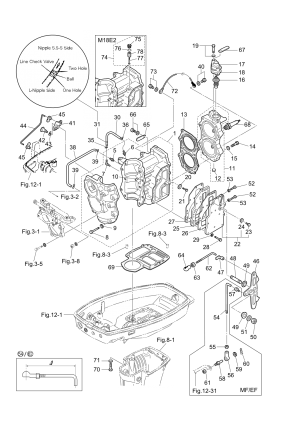 Fig.01   /   <br /> Fig.01 Cylinder / Crank Case