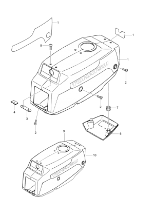 Fig.10   <br /> Fig.10 Top Cowl