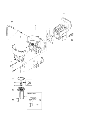 Fig.01   /   <br /> Fig.01 Cylinder / Crank Case