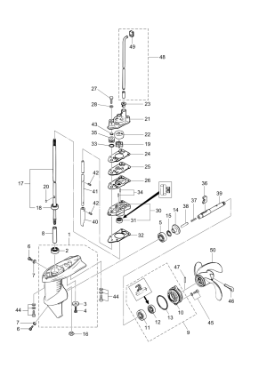 Fig.07    (M3.5B2) <br /> Fig.07 Gear Case (m3.5b2)