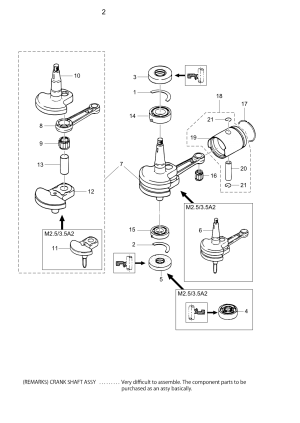 Fig.02  /  <br /> Fig.02 Piston / Crank Shaft