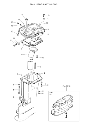 Fig.08 Drive Shaft Housing <br /> Fig.08   