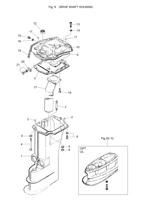 Fig.08    <br /> Fig.08 Drive Shaft Housing