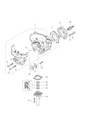 Fig.01   /   <br /> Fig.01 Cylinder / Crank Case