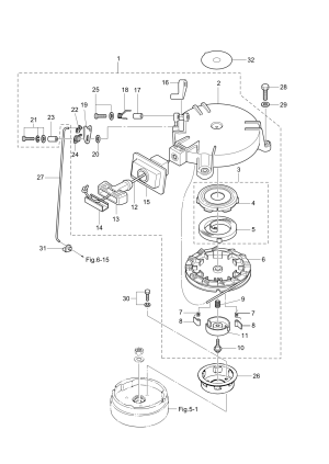 Fig.04 Recoil Starter / Starter Lock <br /> Fig.04   /  
