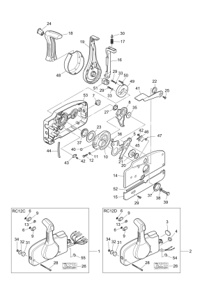 Fig.16    <br /> Fig.16 Component Parts Of Remote Control