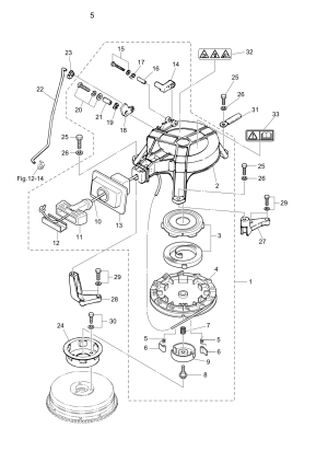 Fig.05   /   <br /> Fig.05 Recoil Starter / Starter Lock