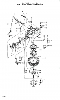   /    <br /> Recoil Starter / Starter Lock