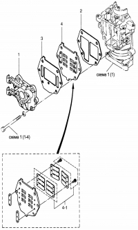 Inlet, Reed Valve <br /> ,  