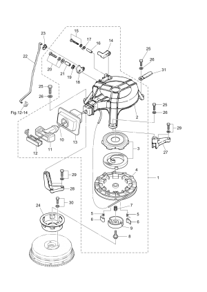 Fig.05   /   <br /> Fig.05 Recoil Starter / Starter Lock