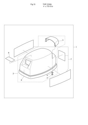 Fig.15   <br /> Fig.15 Top Cowl